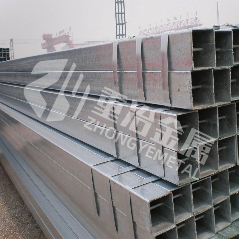 Factory-Sales En10219/En10210 Standard Sizes Rhs-Shs Mild Steel Hollow Section Galvanized Square Pipe