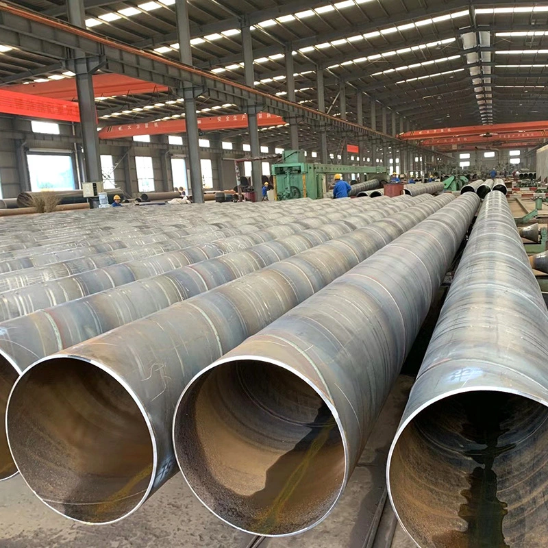 ASTM A36 A252 LSAW SSAW Steel Pipe Large Diameter Spiral Welded Steel Pipe