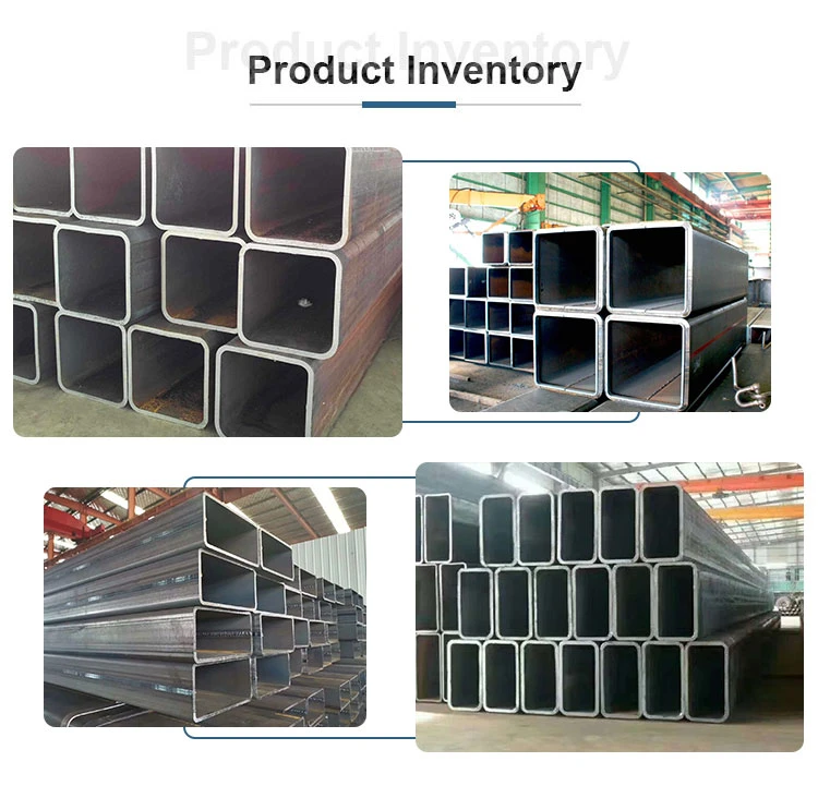 Square/Rectangular Tube En10210 Rhs Shs Ss400 St52 S235jr Hot/Cold Deep ASTM Sch40 A53 304 316L API 5L Gr. B Seamless Spiral Hollow Section Stainless Steel Pipe