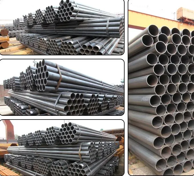 DIN En S355 S235 Black Cold Rolled Thick Wall Seamless Carbon Hollow Steel Pipe