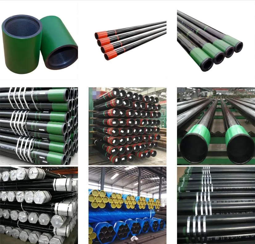 Apl 5L N80 L80 Q125 Casing Oil and Gas Carbon Casing Seamless Steel Pipe for Water Well