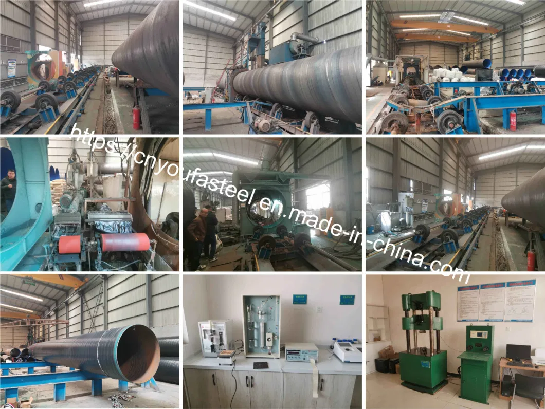 Gas Industry 3PE 3PP Zinc Coating Gr B X42 X52 Offshore Line 3PE 3PP DIN 30670 ERW Steel Pipe