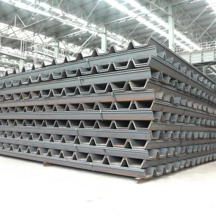 Supply Steel Sheet Pile/Z Steel Sheet Pile/Fsp-II U-Shaped Steel Sheet Pile/Fsp-II U-Steel Sheet Pile/Steel Pipe Pile China Factory