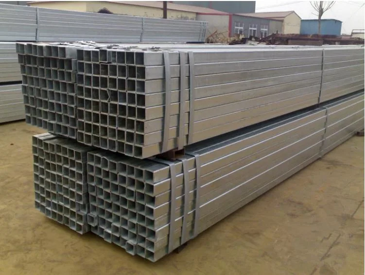 Manufacturer Price Galvanized Rectangular/Square Steel Pipe/Tube/Hollow Section