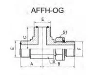 OEM China Price Factory Ningbo Hydraulic Jic Male O-Ring or SAE Male O-Ring Branch Tee Hydraulic Adaptor