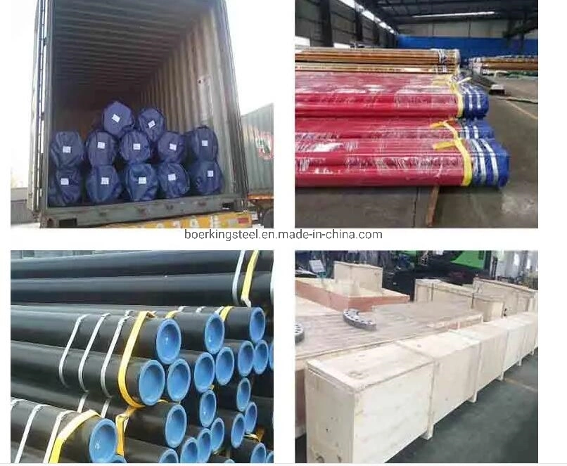 Hot Sale En10210 En10025 S235 S275 S355 S355jr S235jr Seamless Carbon Steel Pipe with Lowest Price