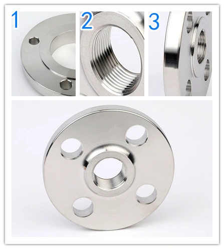 ANSI B16.5 Hot DIP Machining Parts Galvanized/Carbon/Stainless Steel 304 316 4inch 8inch ASME DN250 DN150 Thread Threaded Pipe Flange