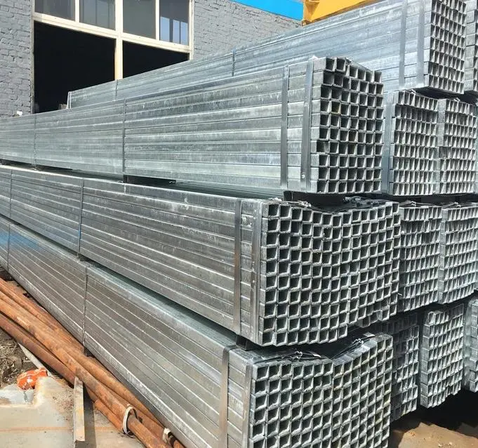 En10219, En10210, GB/T 6728, JIS, G3466, ASTM A500, A36 50mm 100mm Diameter Galvanized Steel Pipe