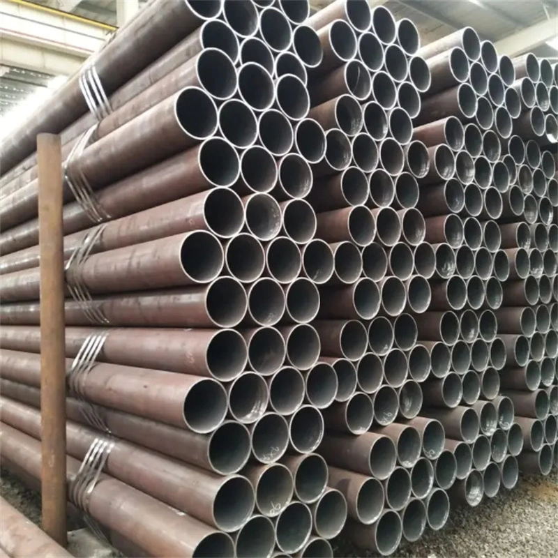 Q195, Q195b, Q235B, Q345b, ASTM A500 Welded/ Carbon /Hot Rolled/Black Iron Hollow Section Steel Round Tube/Pipe