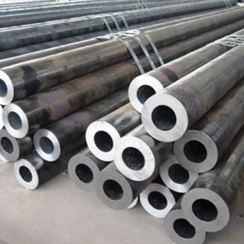 Carbon Steel Seamless Pipe Tube A355 P5 P11 En10210 En10216 DIN17175 Round Hot Rolling Steel Tubular 4130 4140 Q345 13cr