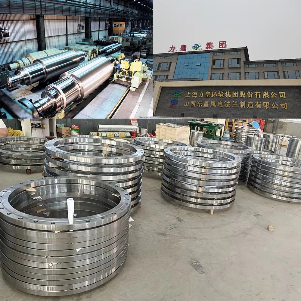 Steel Flange Forged Carbon Steel Stainless Steel ANSI ASME Awwa DIN En1092-2 GOST Standard