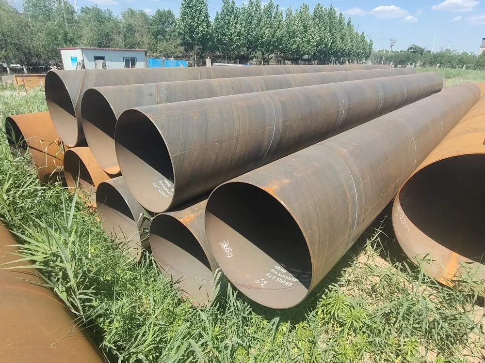 as Nes3678/9, Gr. 250/L15, Spiral Welded Pipe Steel Pipe for Marine, Piling