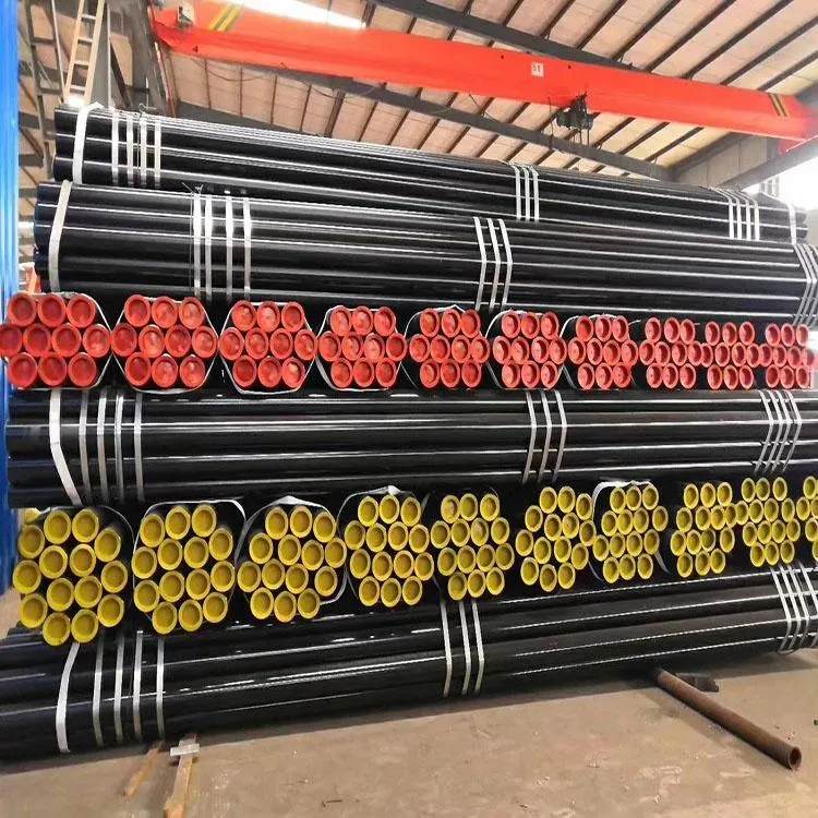 Export Carbon Steel Black Iron Pipe Construction Material Welding Sch40 Steel Pipe Good Quality