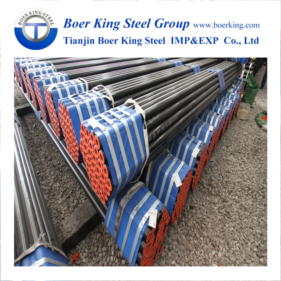 ASTM A106 A53 DIN 17175 St45 St52 Carbon Seamless Steel Pipe/Tube