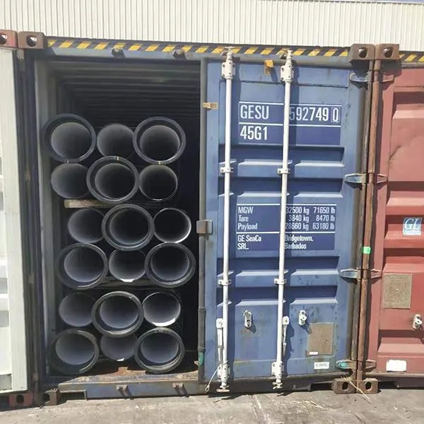 New Arrival Black Ductile Iron Pipe Cast Iron Di Pipe, 300mm, K7 K8 K9, Cement Coating Thickness, PCI Pipe