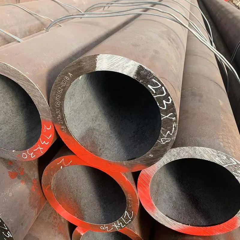 Spot Supply of 45 # Thick Wall Large Diameter Cold Drawn Seamless Steel Pipe for Mechanical Processing