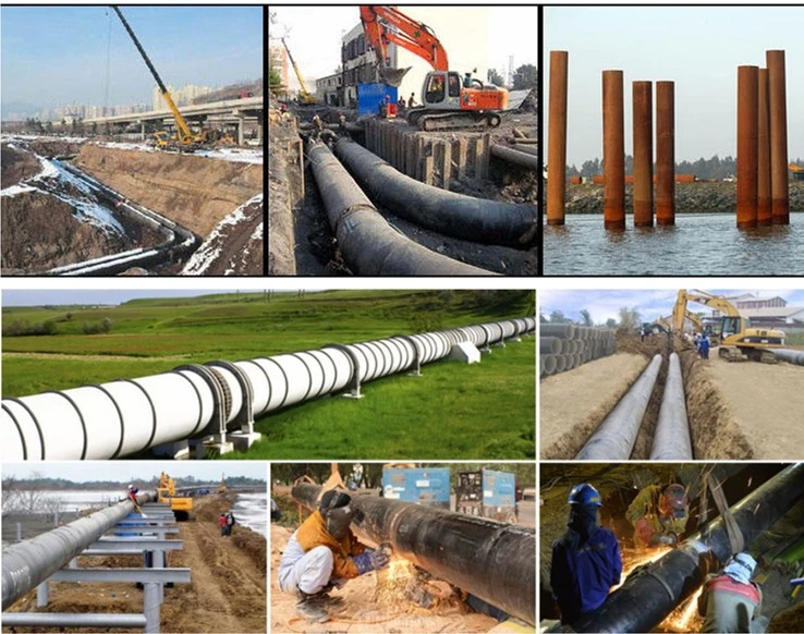 API 5L Spiral Welded Carbon Steel Pipe Gas and Oil Pipeline