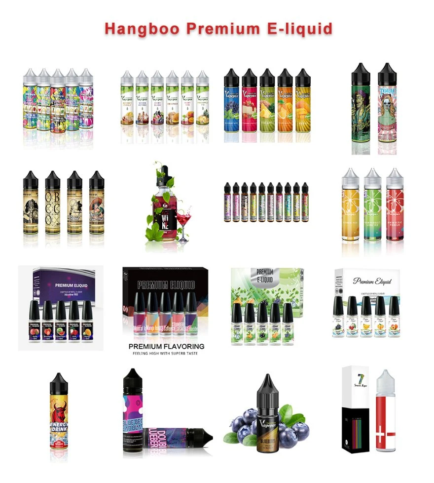 TUV Certificated E Cigarette Vape Liquid Fruit Flavor for E Juice Vape