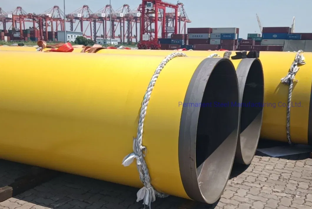 24 Inch 1400mm LSAW Steel Pipe Black Welded Pipes Pile API 5L SSAW Steel Pipe