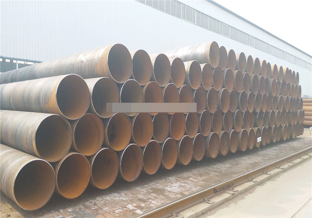 Spiral Pipe Big Size Offshore Construction ASTM A252 Piling Steel Pipe