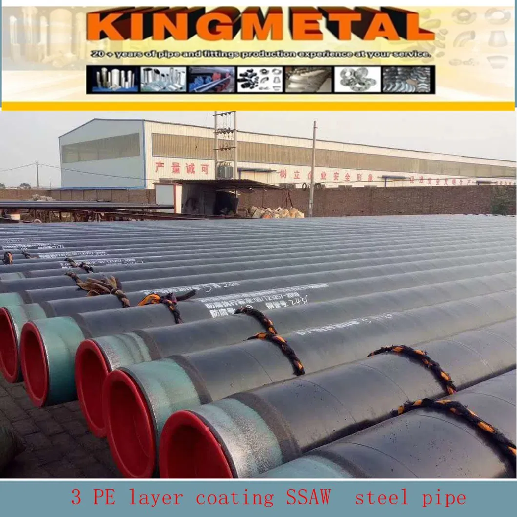 API 5L Psl1, Psl2 3PE/3PP Layer Coating Carbon Steel Pipe