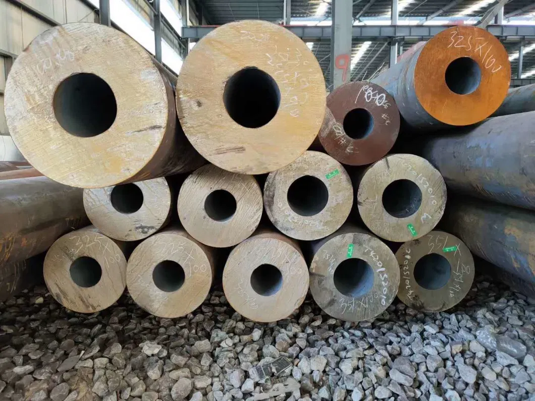 En10210/En10219 Seamless S355j2 Tubes S355j0 Seamless Steel Pipe Cutting