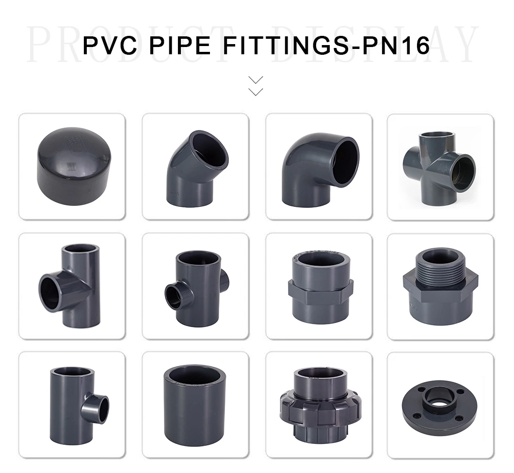 Chinese Suppliers High Quality PVC Pipe Fittings-Pn10 Standard Plastic Pipe Fitting Reducer for Industrial Use