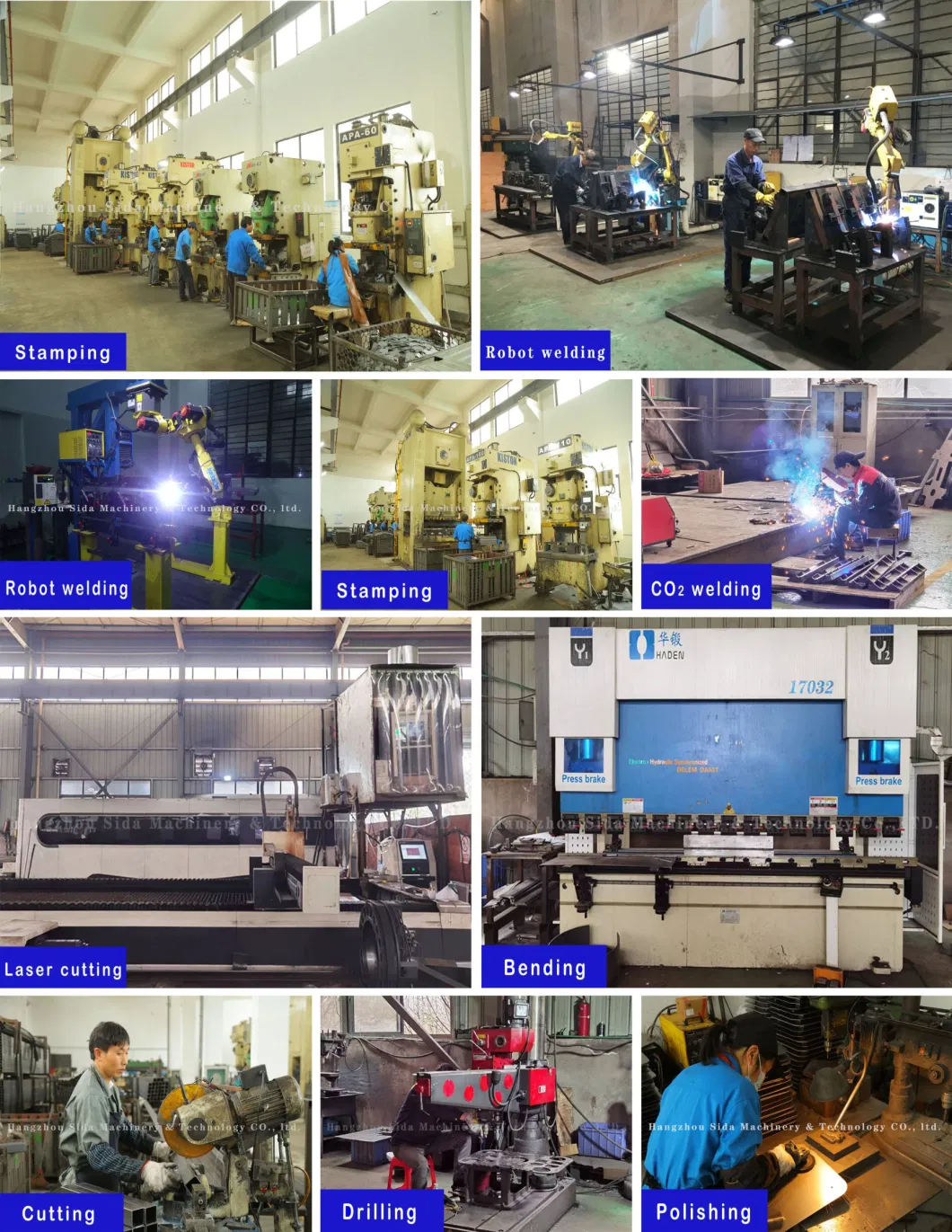 Customized Steel Pipe Tube Welding Steel Structure Manufacturing Structural Steel Fabrication