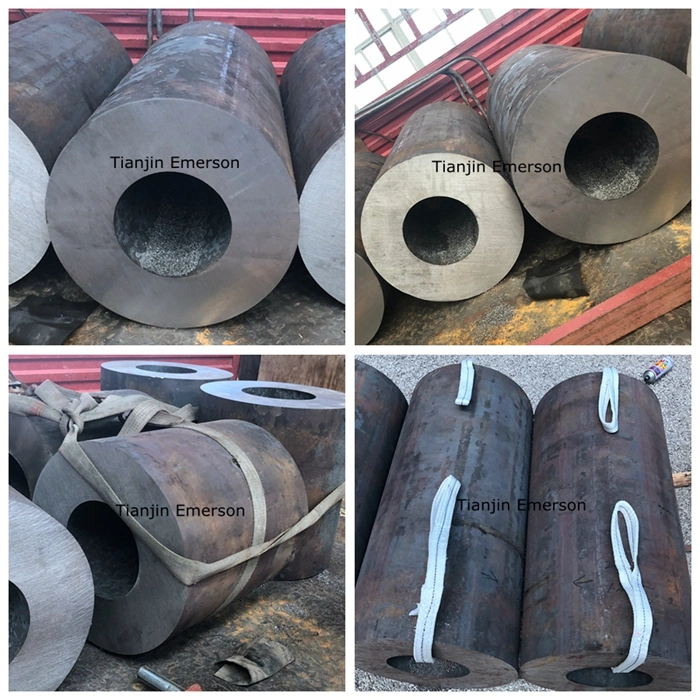 Stock St52 Thick Wall Hollow Bar High Precision Seamless Steel Pipe