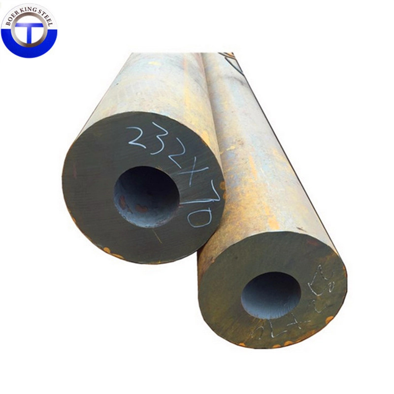 DIN En S355 S235 Black Cold Rolled Thick Wall Seamless Carbon Hollow Steel Pipe