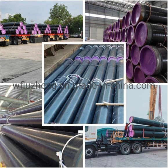 API 5L Psl2 Gr. B X52 X60 X70 3PE Fbe Be Ends Steel Hollow Section Spiral Welded or LSAW Sawl Line Pipe for Water Gas