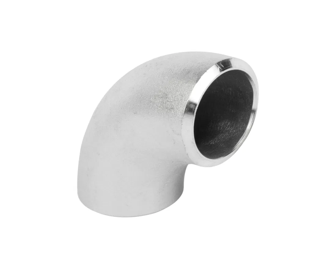 Seamless Ss Elbow Stainless Steel Pipe Fittings 45 Degree 90 Degree Big Size Elbow