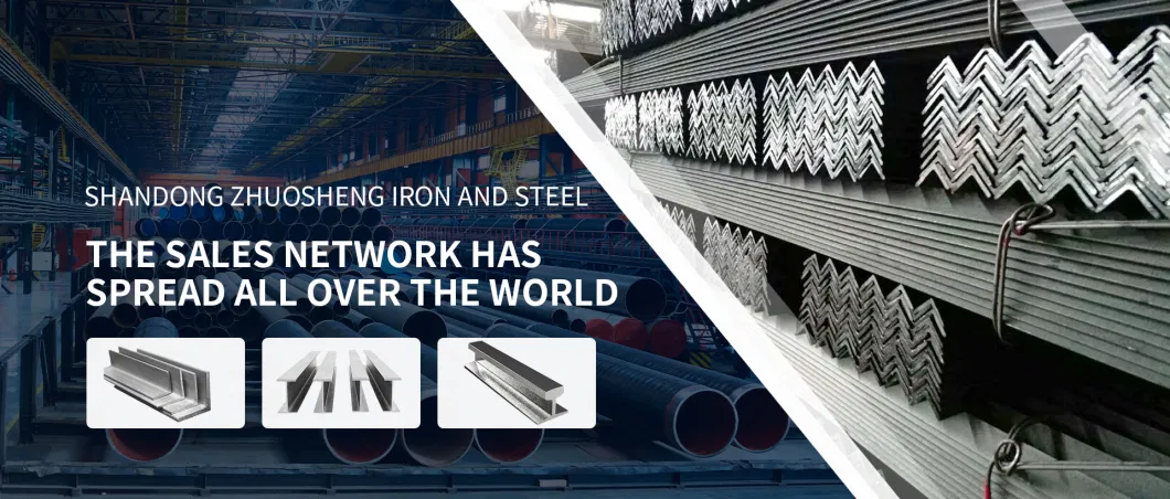 Hot-Rolled Structural Iron Angle Bar Q235 Q345 S235 S275 S355 Ms Steel Angle Section Galvanized Angle Bar