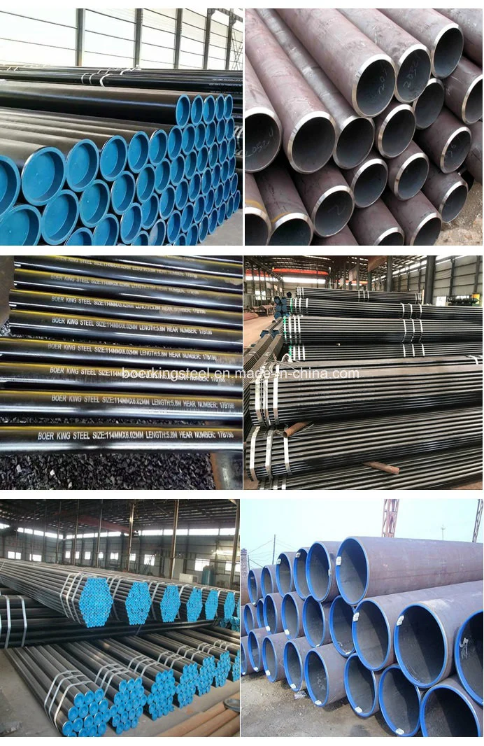 Carbon Steel Seamless Pipe&Tube A355 P5 P11 En10210 En10216 DIN17175 Round Hot Rolling Alloy Steel Tubular 4130 4140 Q345 13cr