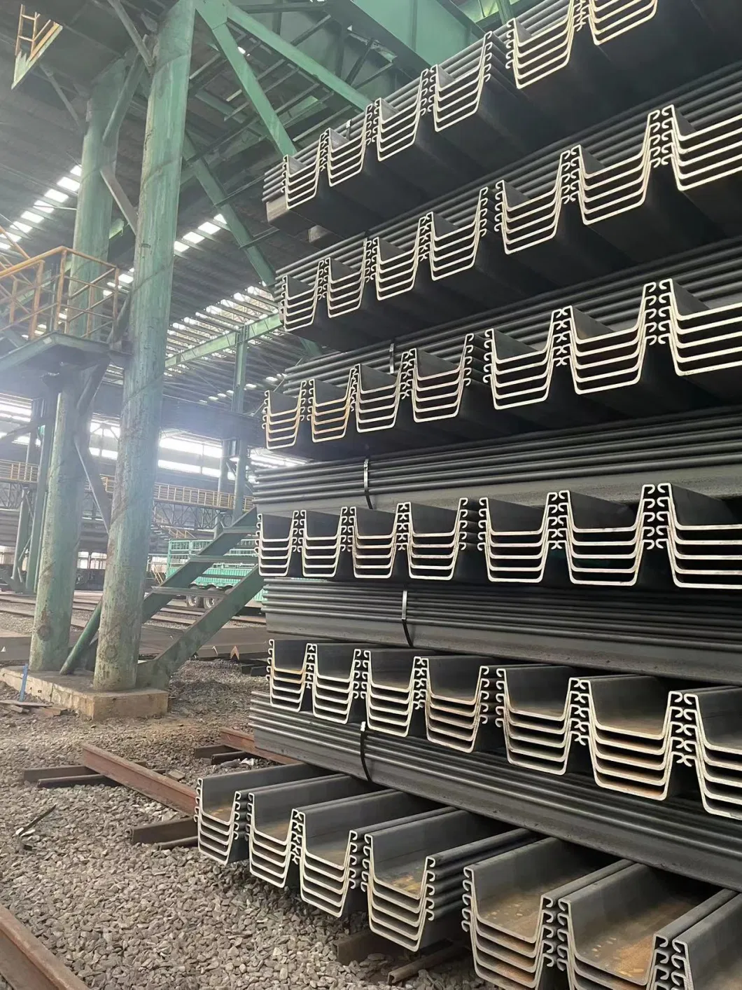 Carbon Steel Sheet Pile/Z Steel Sheet Pile/Sksp-Iia U-Shaped Steel Sheet Pile/Sksp-Iia U-Steel Sheet Pile/Steel Pipe Pile