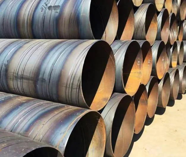 Large Diameter SSAW LSAW API 5L Gr. B X42/52/60 Psl2 3PE Anti-Corrosion Spiral Welded Steel Pipes for Water Oil Gas Transportation