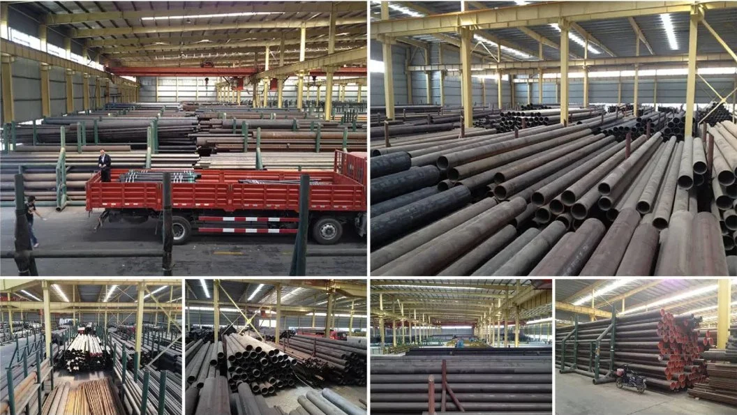 Big Diameter 219mm to 3800mm ASTM A106 API 5L ERW / SSAW / LSAW Carbon Tube Galvanized 5CT Oil and Gas A53 Q235 Black Iron Spiral Welded Pipe for Structure