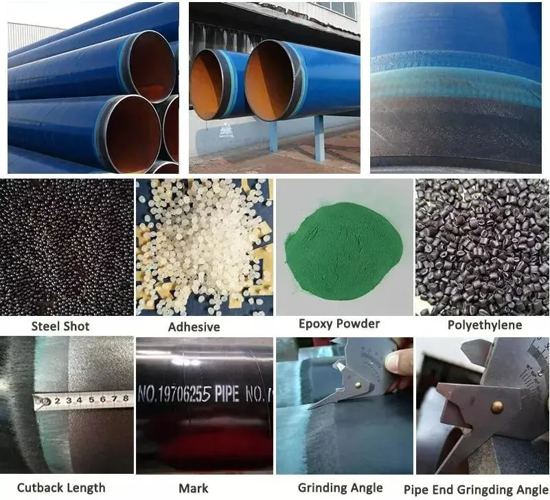 API 5L 3PE Fbe 3lpp 3lpe Coating LSAW Welded Steel Pipe for Water Conveyance