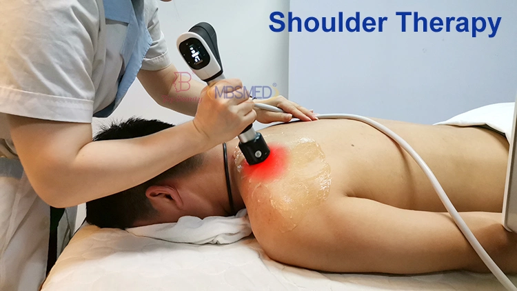 Shockwave Therapy Eswt Ondas De Choqu Machine for Back Bone Pain