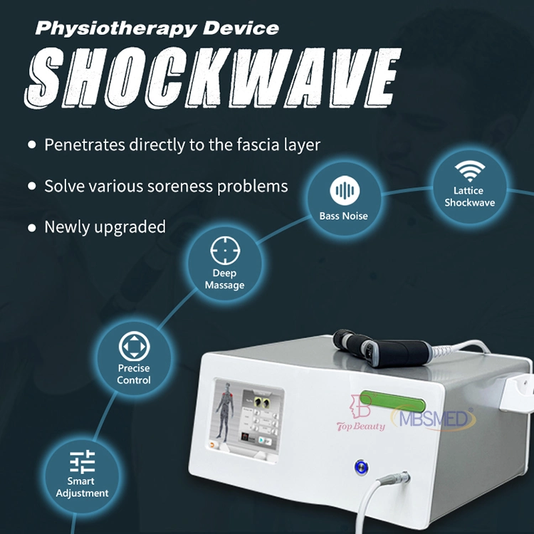 Shockwave Therapy Eswt Ondas De Choqu Machine for Back Bone Pain