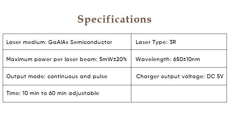 650nm Lllt Neck Laser Therapy Device for Hypertension and Hyperlipidemia