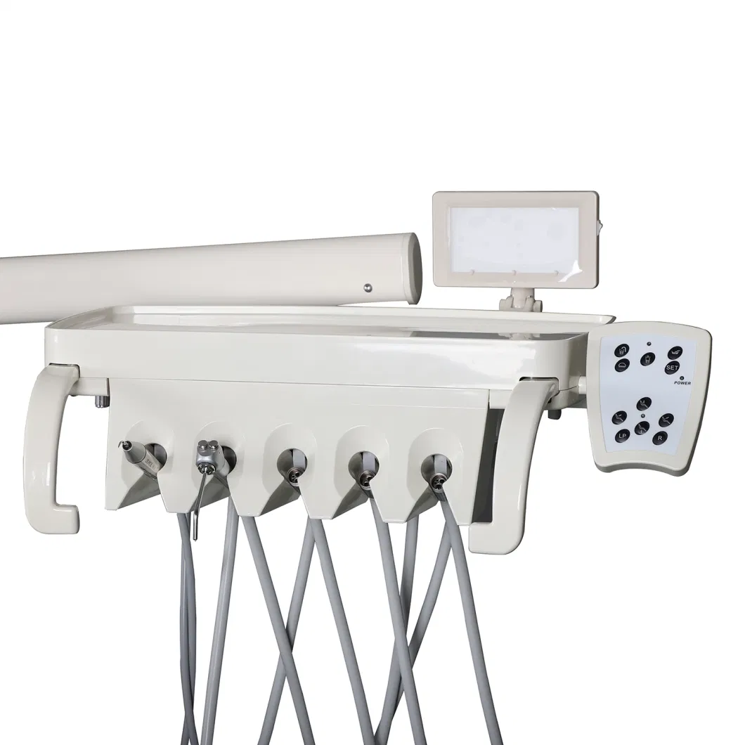 Dental Chair Unit Standard Type Dental Equipment with Luxury LED Cold Light Lamp