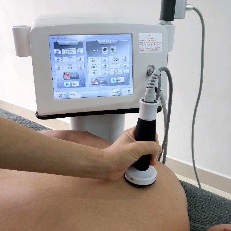 Sports Injury Recovery Shockwave Ultrasound Physical Therapy Machine