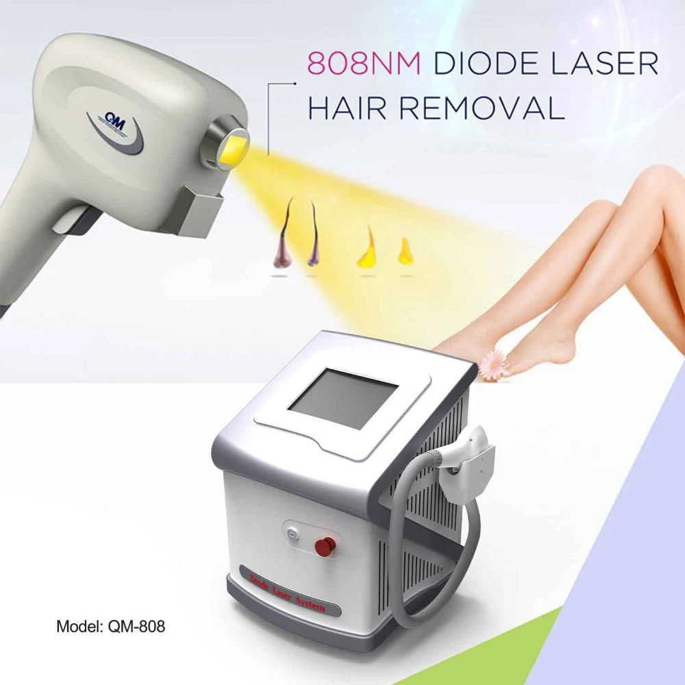 Qm Hot Sale Professional Alexandrite Laser Hair Removal 755nm 1064nm Alexandrite Laser for Salon SPA with Skin Cooling Device Alexandrite Hair Removal Laser