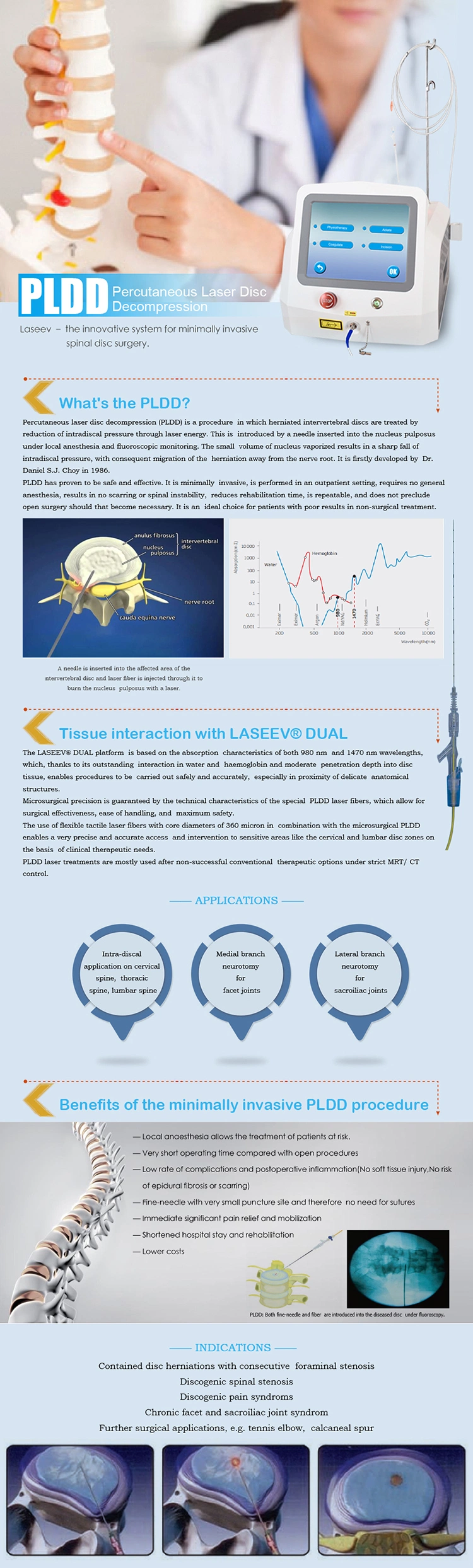 Pldd Laser Fiberglass Laser Therapy Device Pldd