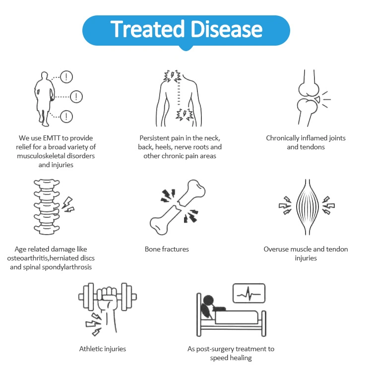 Best Quality Acute Chronic Pain Removal Physical Therapy Magnetic Therapy Device Combined with Laser for Pain Relief