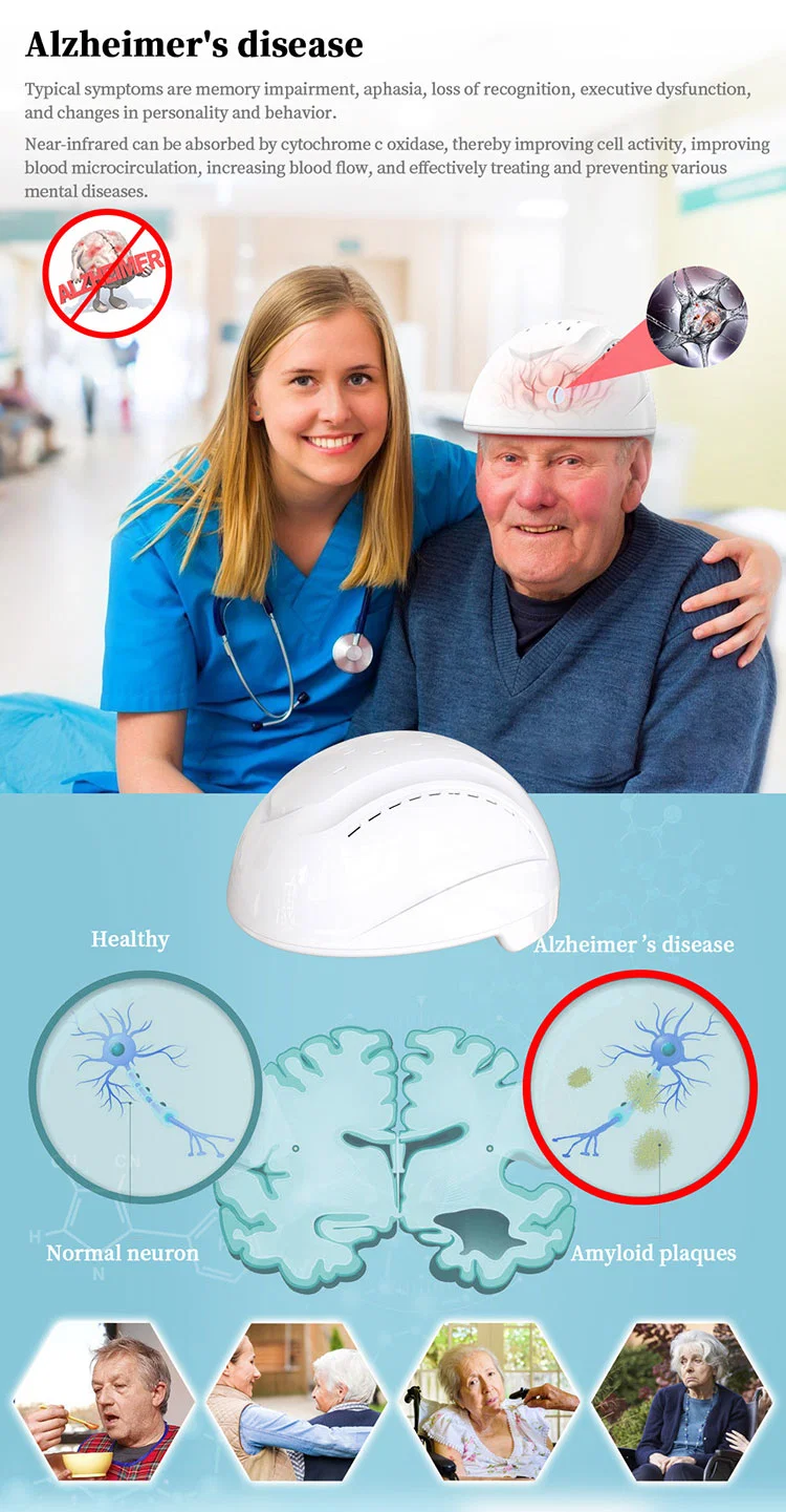 Transcranial Low Level Laser Therapy Neuro Brain Photobiomodulation System