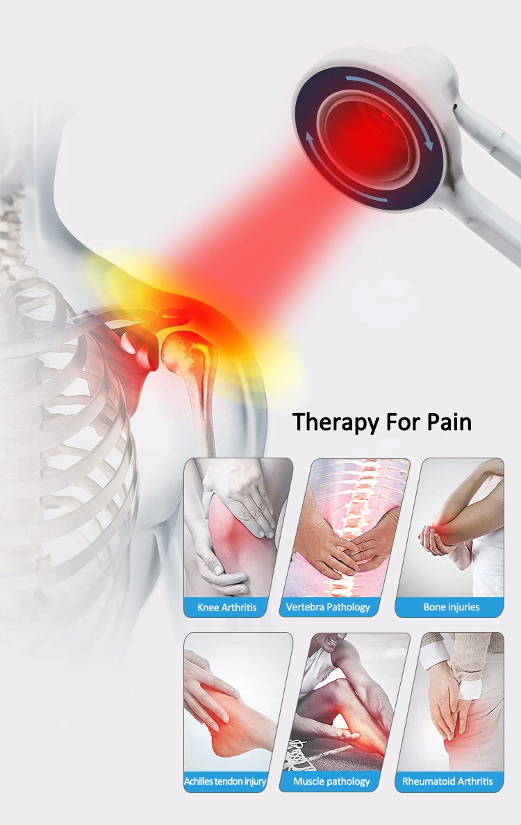 Best Quality Acute Chronic Pain Removal Physical Therapy Magnetic Therapy Device Combined with Laser for Pain Relief