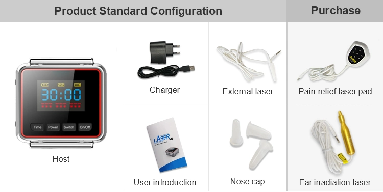 Hand Therapy Equipment Lllt Laser Therapy Device for High Blood Pressure