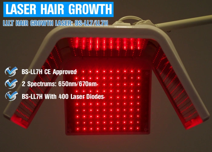 Low Level Laser Therapy for Hair Loss Treatment 400 Diode Laser Hair Regrowth Machine